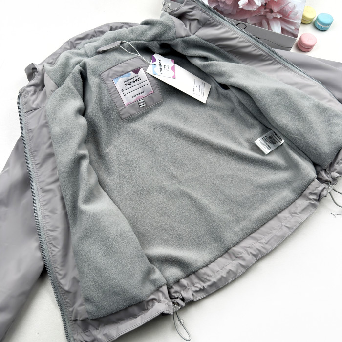 Marakas™ Вітрівка на мікрофлісі сіра