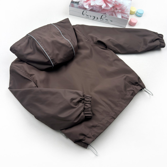 Marakas™ Вітрівка на мікрофлісі коричнева