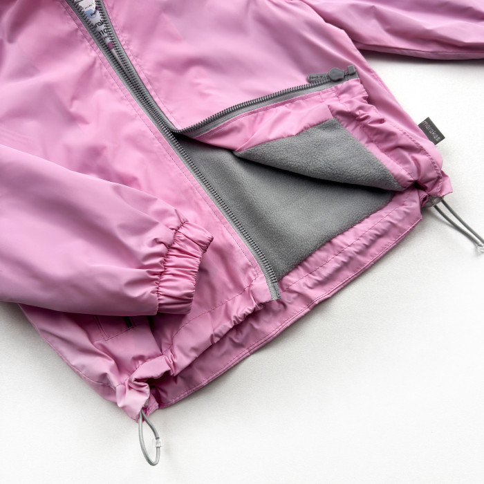 Marakas™ Вітрівка на мікрофлісі світло-рожева