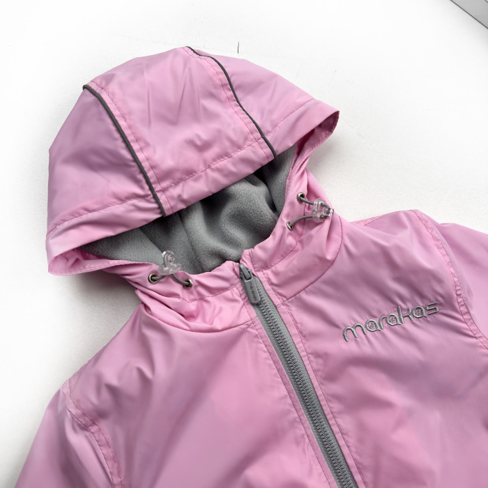 Marakas™ Вітрівка на мікрофлісі світло-рожева