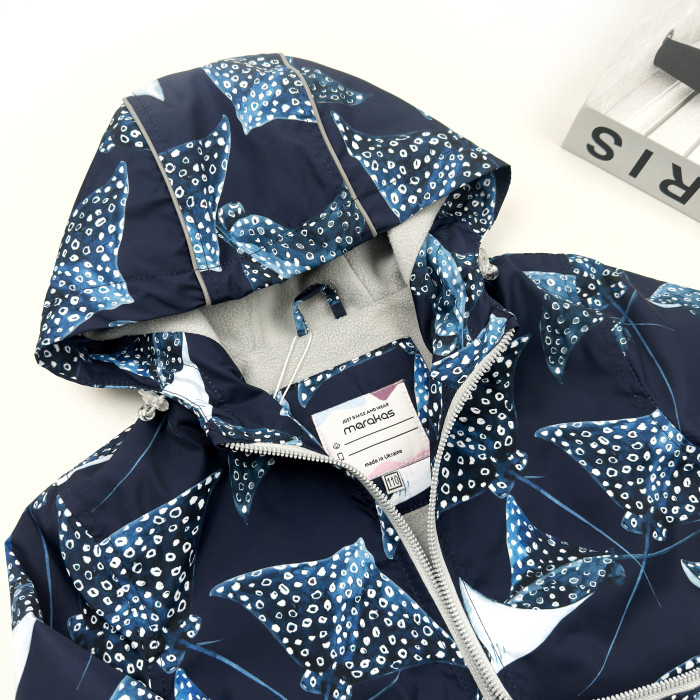 Marakas™ Вітрівка на мікрофлісі Скати