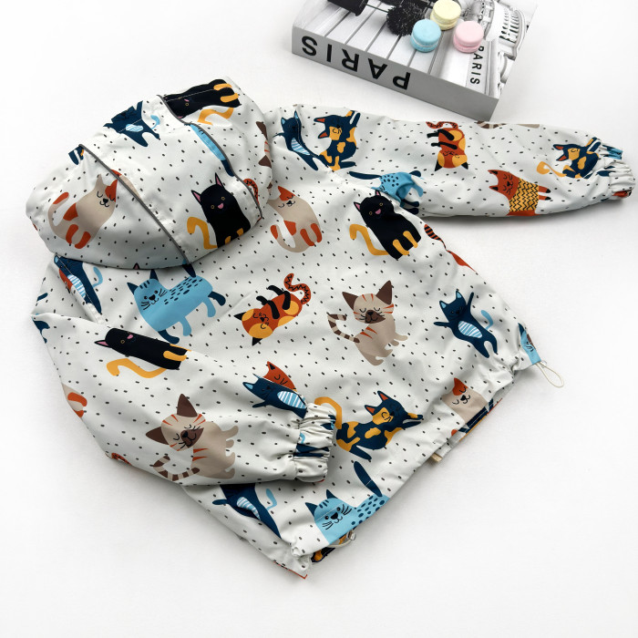 Marakas™ Вітрівка на мікрофлісі Коти