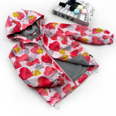 Ветровка на микрофлисе Сердца