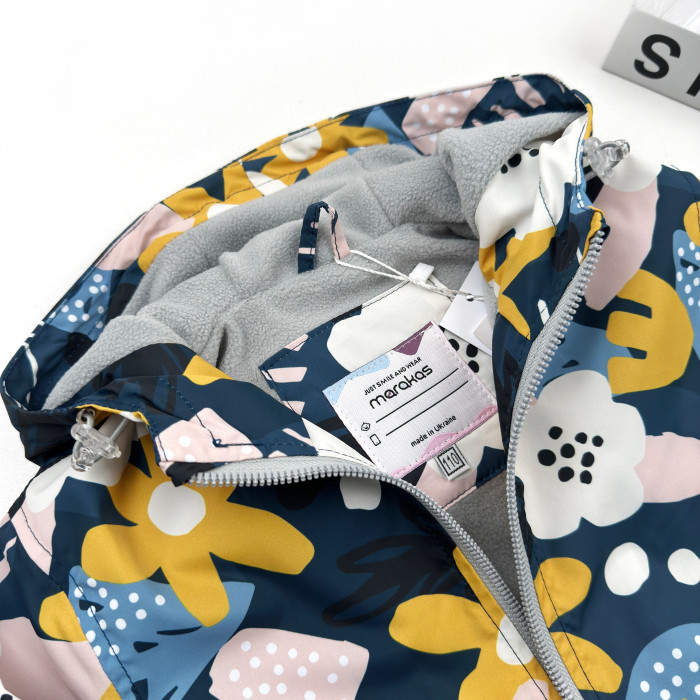 Marakas™ Вітрівка на мікрофлісі Квіти