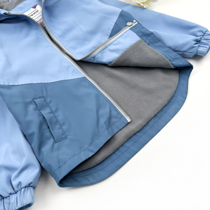 Marakas™ Вітрівка на мікрофлісі блакитно-джинсова