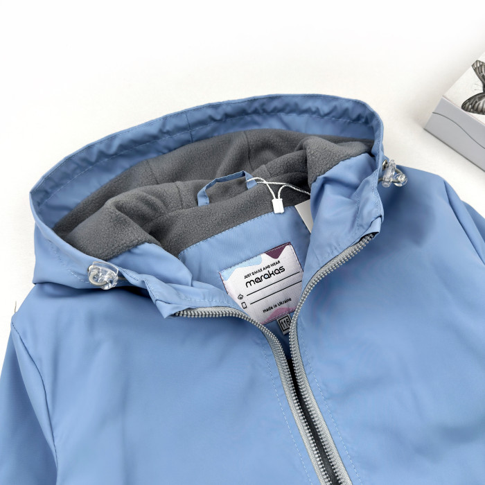 Marakas™ Вітрівка на мікрофлісі блакитно-джинсова