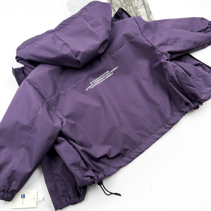 Ветровка на вискозе DIRE фиолетовая