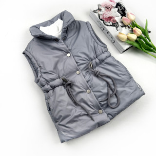 Marakas™ Жилетка подовжена з куліскою світло-сіра