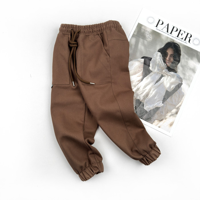 Marakas™ Брюки котонові Marakas світло-коричневі