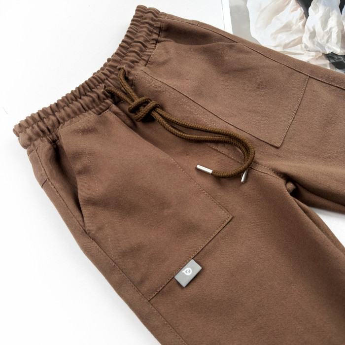 Marakas™ Брюки котонові Marakas світло-коричневі