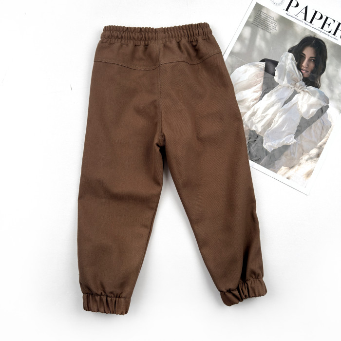 Marakas™ Брюки котонові Marakas світло-коричневі