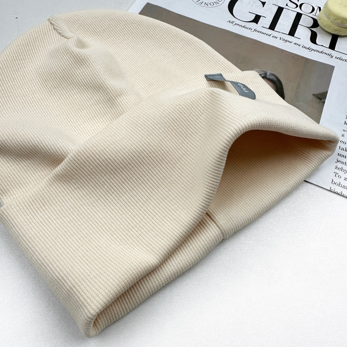 Шапка Marakas рубчик з відворотом масло