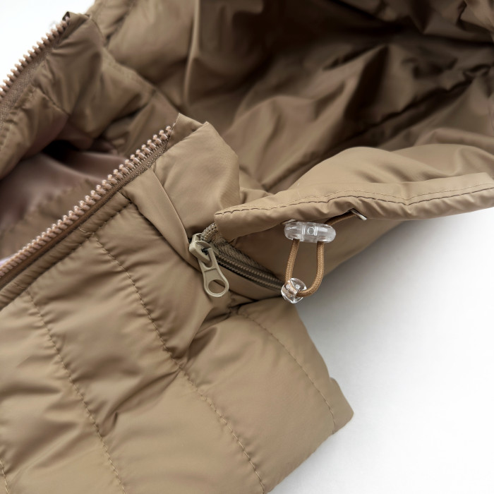 Marakas™ Жилетка на нейлоні з капюшоном кемел