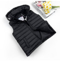 Marakas™ Жилетка на нейлоні з капюшоном чорна