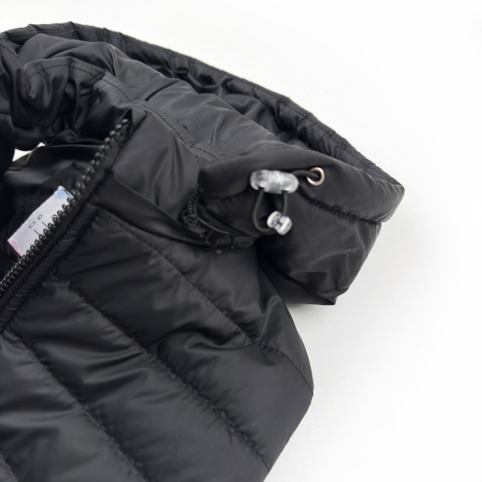 Marakas™ Жилетка на нейлоні з капюшоном чорна