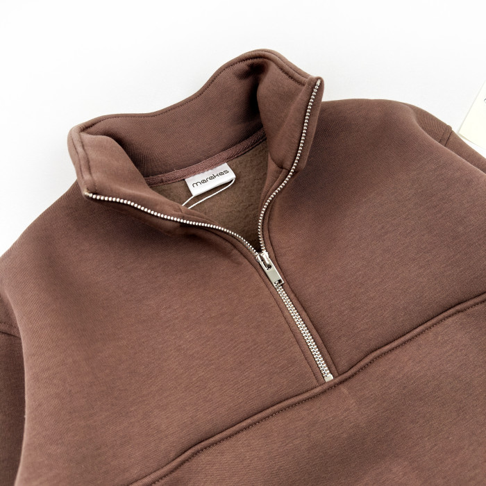 Marakas™ Кофта спортивна на футері Marakas мокко