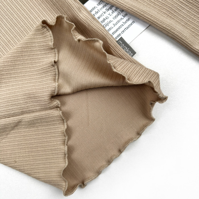 Водолазка Marakas рубчик бежевий