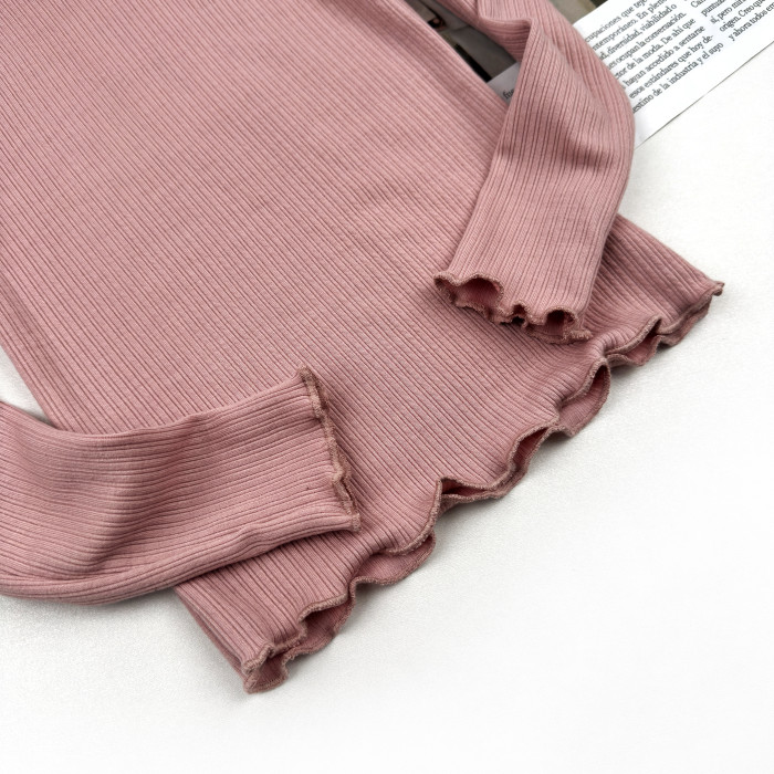 Водолазка Marakas рожевий рубчик