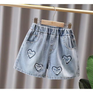 Шорты джинсовые Сердца