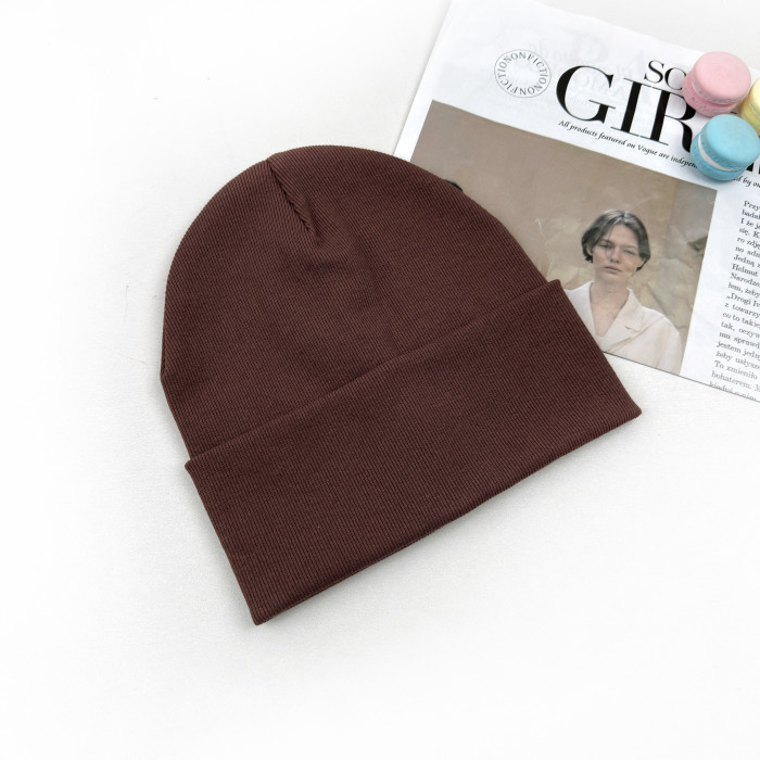 Шапка Makko рубчик з відворотом Моко