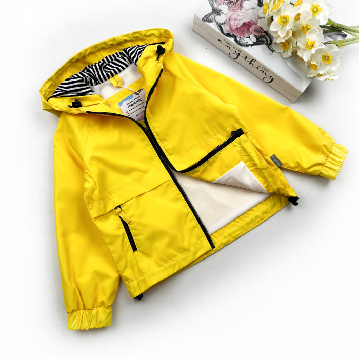 Marakas™ Вітрівка реглан на віскозі жовта