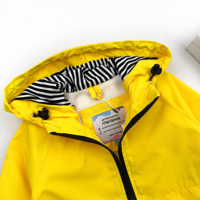 Marakas™ Вітрівка реглан на віскозі жовта