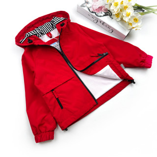 Marakas™ Вітрівка реглан на віскозі червона