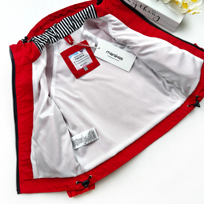 Marakas™ Вітрівка реглан на віскозі червона