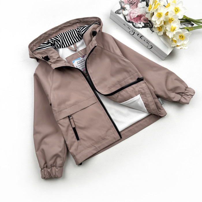 Marakas™ Вітрівка реглан на віскозі мокко