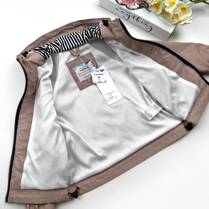 Marakas™ Вітрівка реглан на віскозі мокко