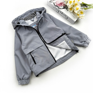 Marakas™ Вітрівка реглан на віскозі сіра