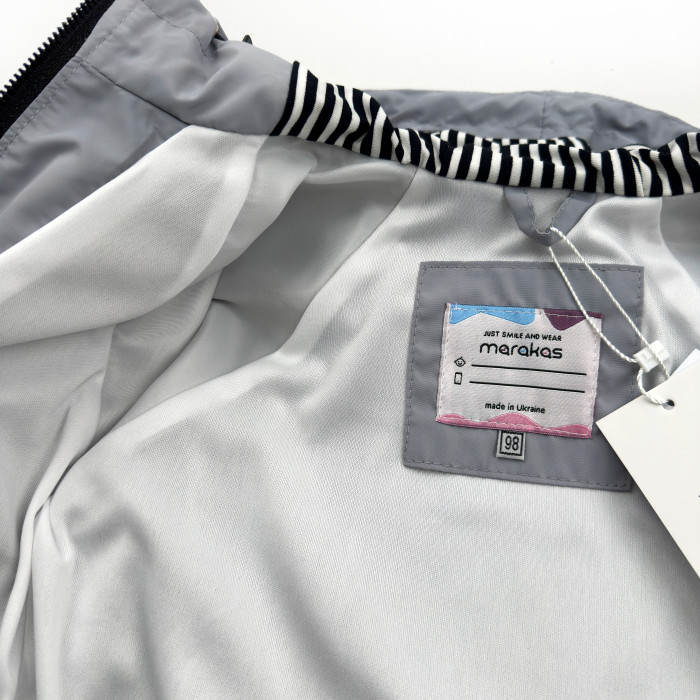 Marakas™ Вітрівка реглан на віскозі сіра