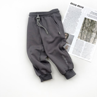 Штаны спортивные однотон Marakas серые