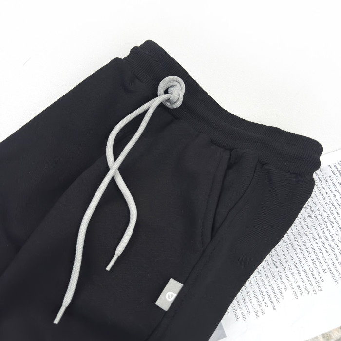 Штаны спортивные однотон Marakas черные