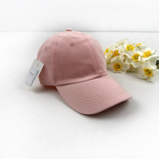 Кепка котонова рожева