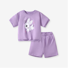 Комплект футболка и шорты Зайчик