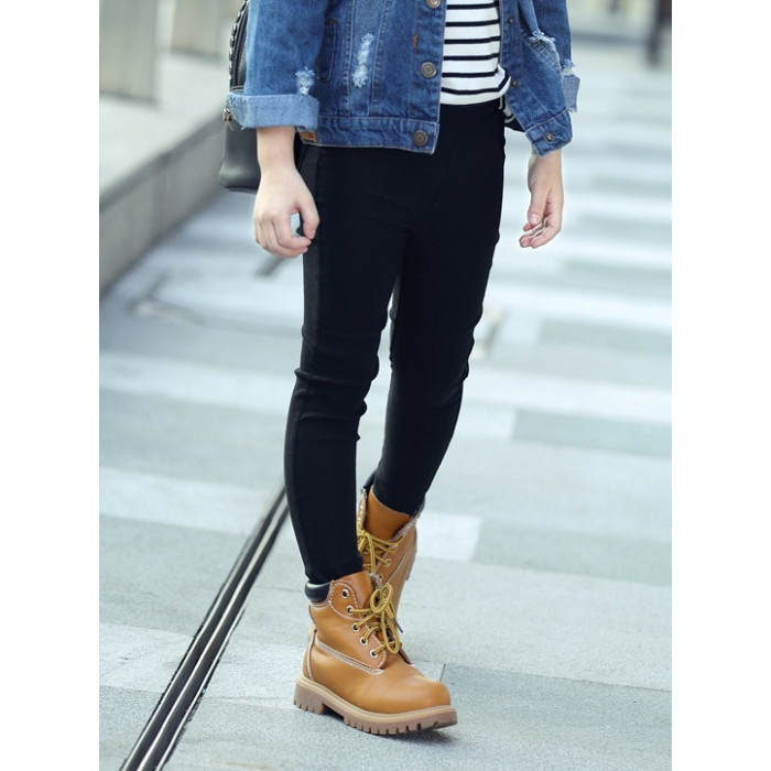 Штани стрейч чорні