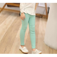 Брюки стрейч бірюзові