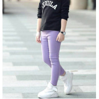 Штани стрейч фіолетові