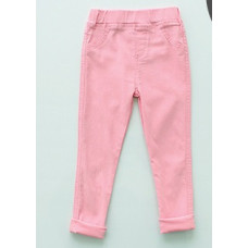 Брюки стрейч розовые