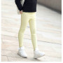 Штани стрейч жовті