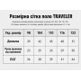 Поло TRAVELER чорно-білий