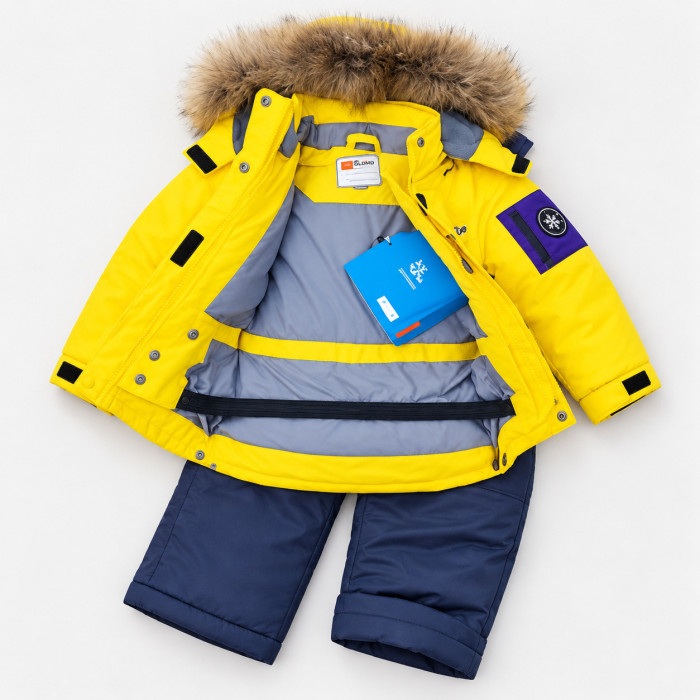 Комплект зимовий Arctic жовтий